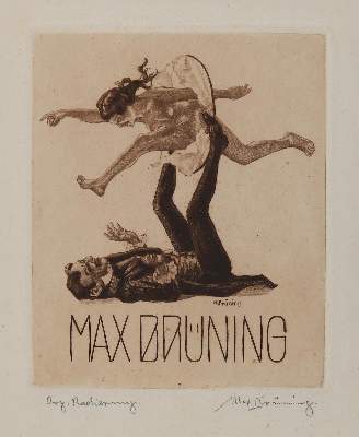 Bild Nr.1: 139-3256 Brüning, Max: (Künstlergraphik, Erotika - Galantes)