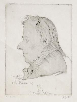 Bild Nr.4: 139-3355 Janssen, Horst: (Künstlergraphik)