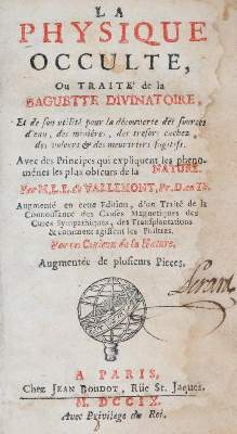 Bild Nr.1: 139-339 Le L(orrain de) Vallemont,(P.).: (Grenzwissenschaften und Okkultismus)