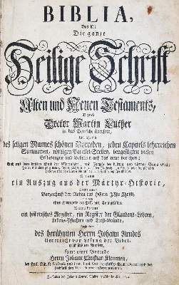 Bild Nr.1: 139-34 Biblia germanica.: (Bibeln)