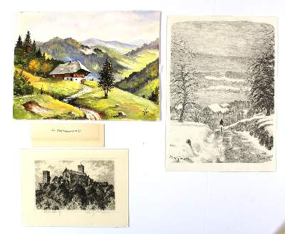 Bild Nr.2: 139-3446 Krauss, Günter: (Künstlergraphik)