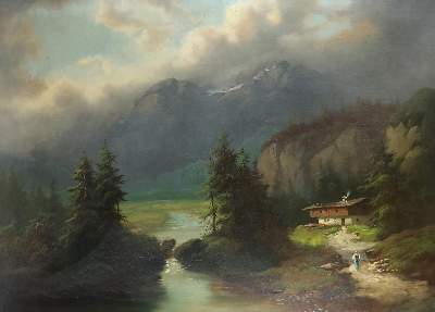 Bild Nr.3: 139-3457 Landschaften.: (Künstlergraphik)