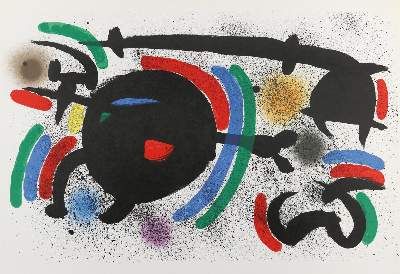 Bild Nr.2: 139-3495 Miró, Joan: (Künstlergraphik)