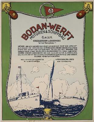 Bild Nr.1: 139-3541 Bodan Werft Kressbronn.: (Künstlergraphik, Plakate)