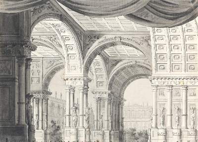 Bild Nr.1: 139-3557 (Quaglio, Lorenz). Umkreis.: (Künstlergraphik)