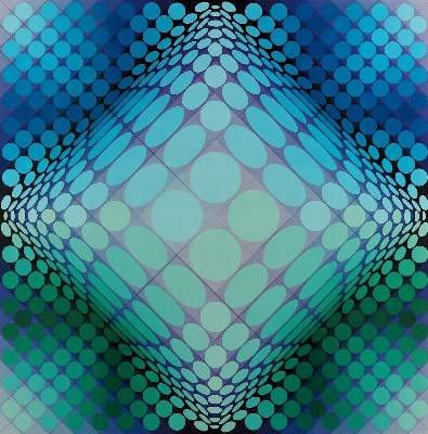 Bild Nr.1: 139-3699 Vasarely, Victor: (Künstlergraphik)