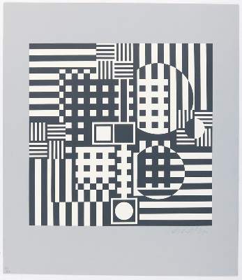 Bild Nr.1: 139-3703 Vasarely, Victor von: (Künstlergraphik)