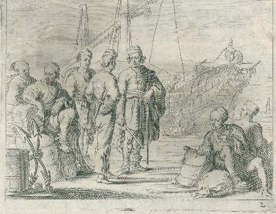 Bild Nr.1: 139-3718 Wael, Cornelis de: (Künstlergraphik)
