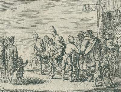 Bild Nr.3: 139-3718 Wael, Cornelis de: (Künstlergraphik)