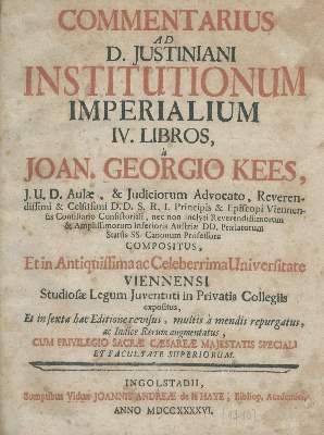 Bild Nr.1: 139-376 Kees,J.G.: (Juridica und Kriminologie)