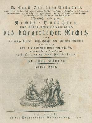 Bild Nr.1: 139-393 Westphal,E.C.: (Juridica und Kriminologie)