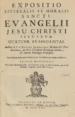 Bild Nr.1: 139-4 Alexandre,N.: (Alte Drucke, Handschriften und Theologie)