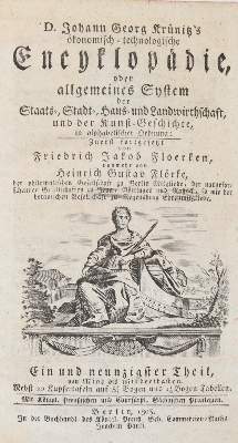 Bild Nr.1: 139-413 Krünitz,J.G.: (Varia)