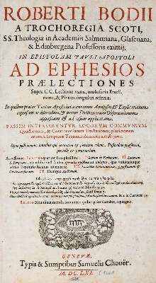 Bild Nr.1: 139-46 Bodius,J.: (Alte Drucke, Handschriften und Theologie)