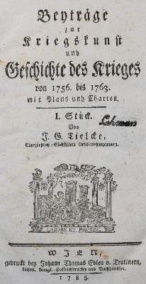 Bild Nr.2: 139-462 Tielke,J.G.: (Militaria)