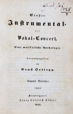 Bild Nr.6: 139-485 Sammlung: (Musik)