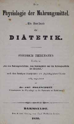 Bild Nr.1: 139-575 Tiedemann,F.: (Küche und Haushalt, Diätetik)