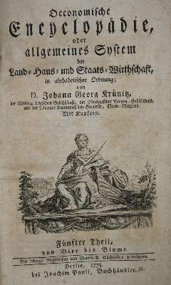 Bild Nr.1: 139-585 Krünitz,J.G.: (Küche und Haushalt, Getränke, Bier)