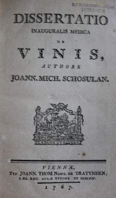 Bild Nr.1: 139-593 Schosulan,J.M.: (Küche und Haushalt, Getränke, Wein)