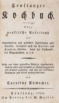 Bild Nr.1: 139-613 Kümicher,C.: (Küche und Haushalt, Kochbücher, Bodensee)