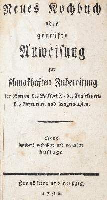Bild Nr.1: 139-627 (Löffler,F.L.).: (Küche und Haushalt, Kochbücher)