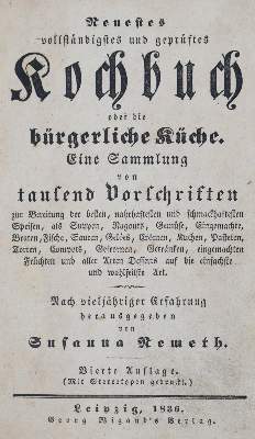 Bild Nr.1: 139-628 Nemeth,S.: (Küche und Haushalt, Kochbücher)