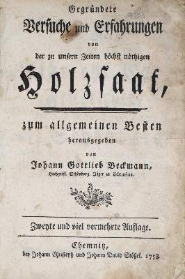 Bild Nr.1: 139-639 Beckmann,J.G.: (Land- und Forstwirtschaft, Forstwirtschaft)