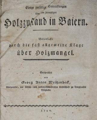 Bild Nr.1: 139-640 Fünf Werke.: (Land- und Forstwirtschaft, Forstwirtschaft)