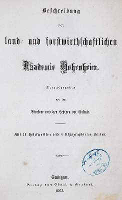 Bild Nr.3: 139-652 Beschreibung: (Land- und Forstwirtschaft, Hohenheim)