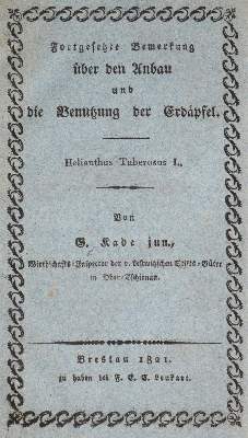Bild Nr.1: 139-657 Kade,G.: (Land- und Forstwirtschaft, Landwirtschaft, Kartoffel)