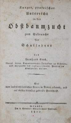 Bild Nr.1: 139-669 Grob,L.: (Land- und Forstwirtschaft, Obstbau)