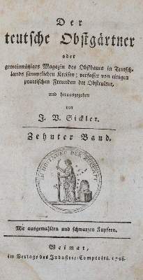 Bild Nr.1: 139-673 Sickler,J.V.: (Land- und Forstwirtschaft, Obstbau)