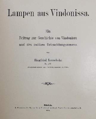 Bild Nr.2: 139-697 Loeschcke,S.: (Archäologie, Lampen)