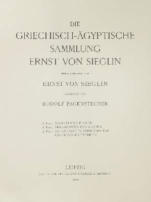 Bild Nr.2: 139-702 Sieglin,E.: (Archäologie)