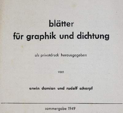 Bild Nr.2: 139-781 Damian,E. u. R.Scharpf.: (Scharpf)
