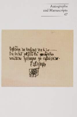 Bild Nr.1: 139-796 Autographen.: (Bibliographie und Buchwesen)