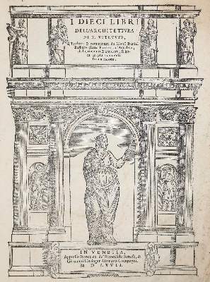 Bild Nr.1: 139-8 Vitruvius Pollio,M.: (Architektur)