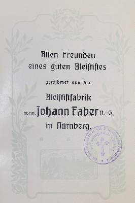 Bild Nr.1: 139-820 Faber,J.: (Bibliographie und Buchwesen)