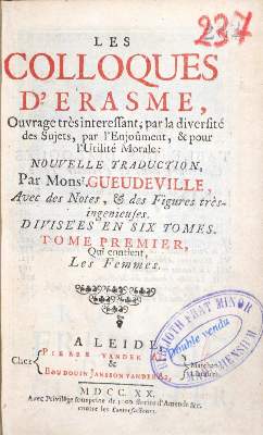Bild Nr.2: 139-83 Erasmus Roterodamus,D.: (Alte Drucke, Handschriften und Theologie)