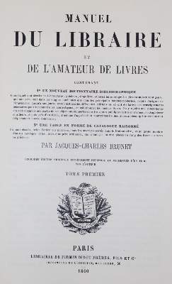 Bild Nr.1: 139-842 Graesse,J.G.T.: (Bibliographie und Buchwesen)