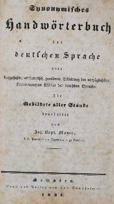 Bild Nr.1: 139-856 Gottsched,J.C.: (Lexika - Wörterbücher - Sprachwissenschaften)