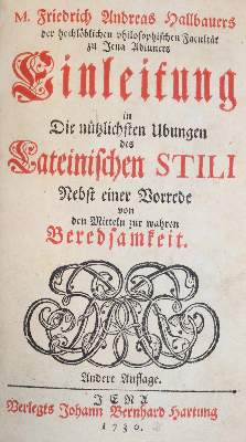 Bild Nr.1: 139-857 Hallbauer,F.A.: (Lexika - Wörterbücher - Sprachwissenschaften)