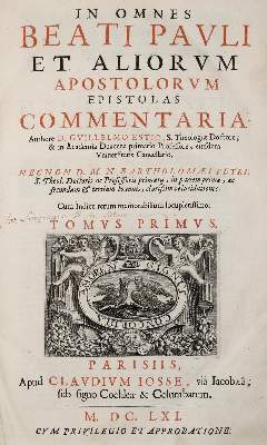 Bild Nr.1: 139-86 Estius (Hessels van Est),W.: (Alte Drucke, Handschriften und Theologie)