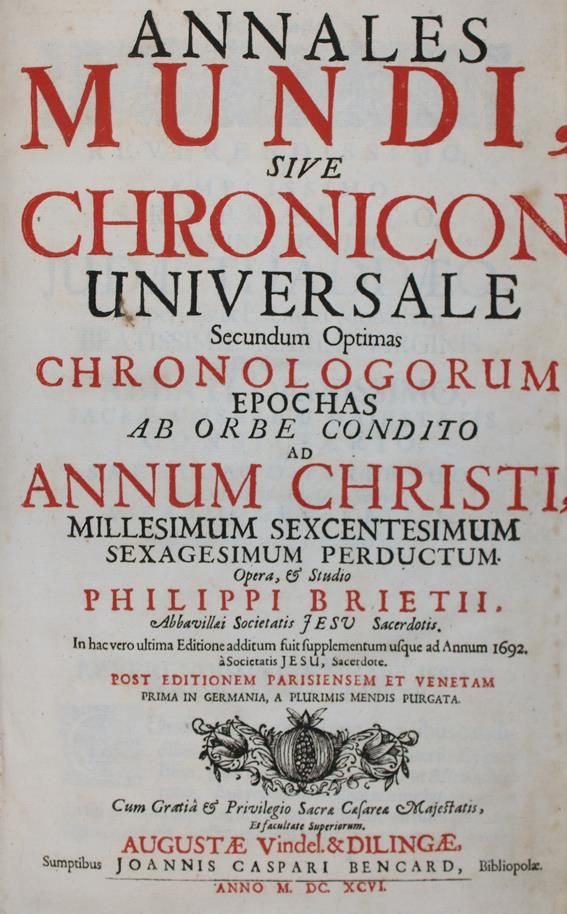 Große Abbildung Nr.1: 140-100 Briet,P.: (Alte Drucke, Handschriften und Theologie)