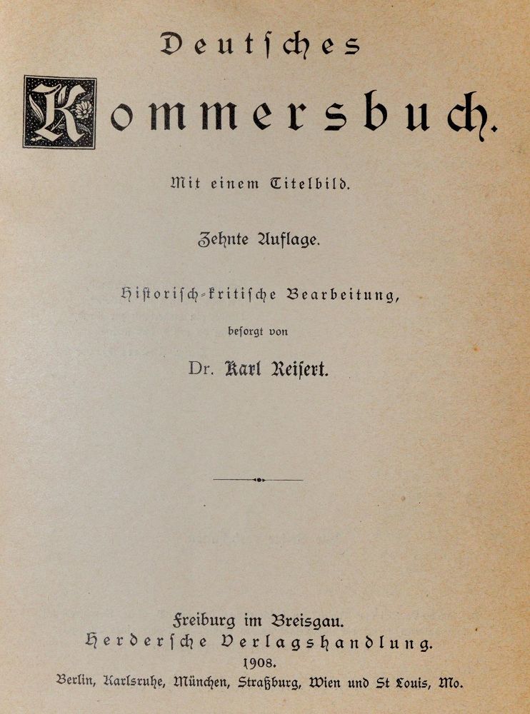 Große Abbildung Nr.2: 140-1009 Reisert,K. (Bearb.).: (Studentika und Hochschulen)