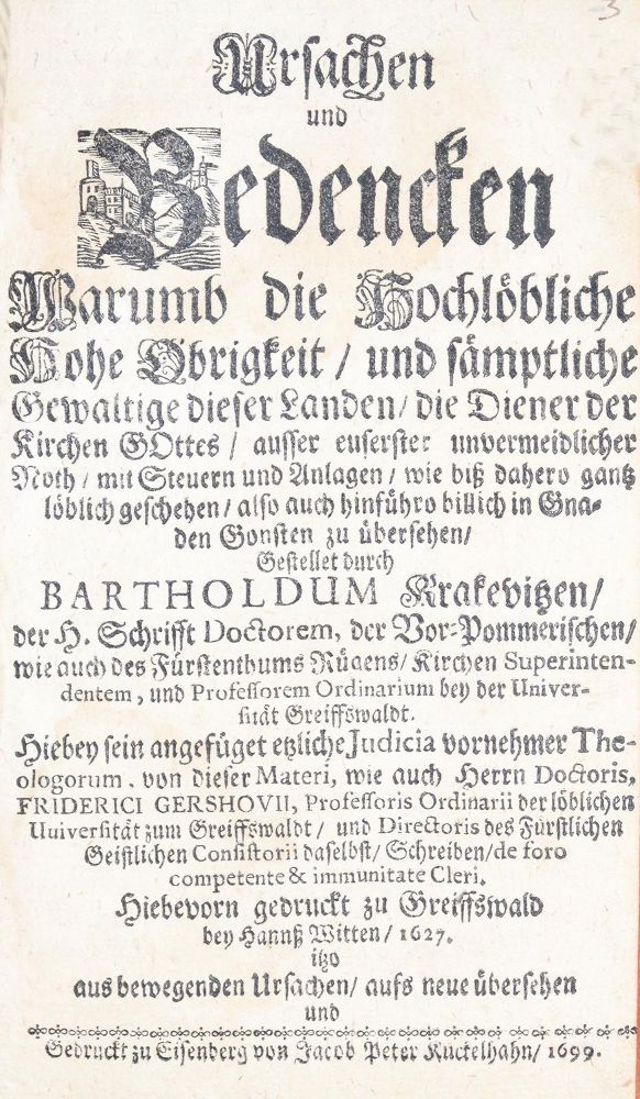 Große Abbildung Nr.82: 140-102 Brillmacher,P.M. (Pseud.: Michaelis Petrus).: (Alte Drucke, Handschriften und Theologie)