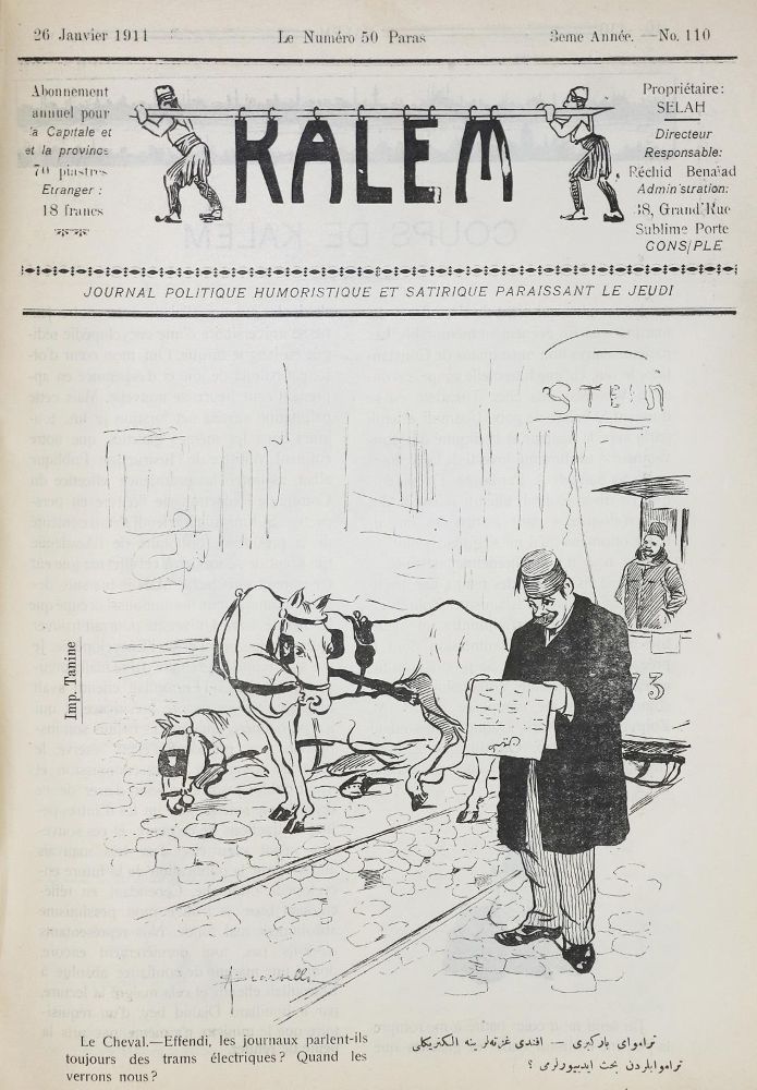 Große Abbildung Nr.1: 140-1020 Kalem.: (Zeitschriften und Zeitungen, Türkei)