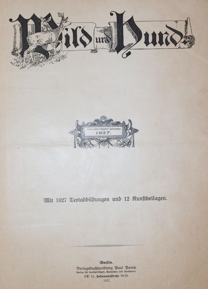 Große Abbildung Nr.1: 140-1030 Sammlung: (Jagd)