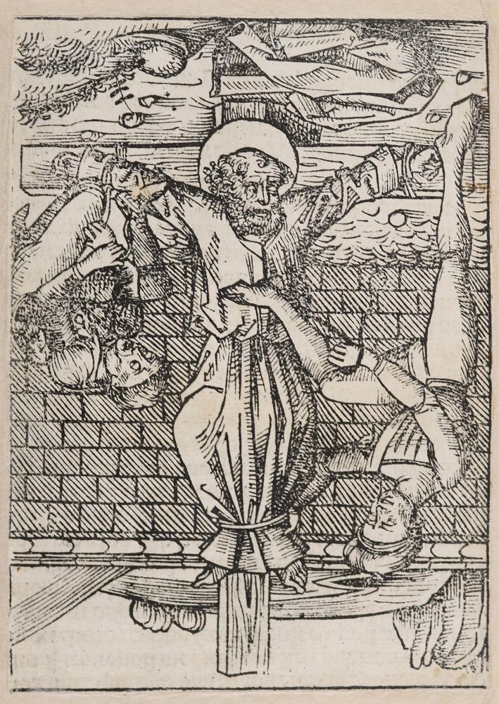 Große Abbildung Nr.4: 140-104 Drei Buchholzschnitte,: (Buchholzschnitte)