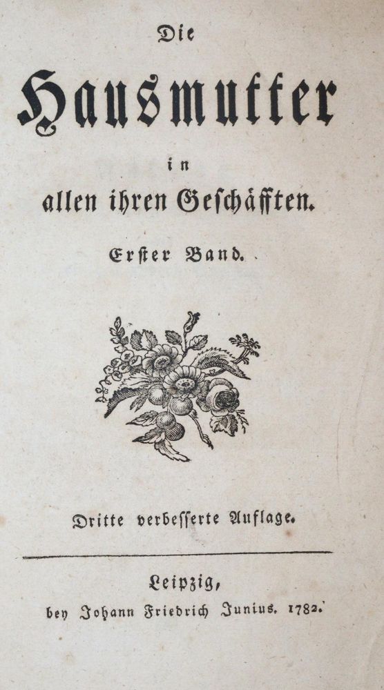 Große Abbildung Nr.1: 140-1046 (Germershausen,C.F.).: (Küche und Haushalt, Haushalt)